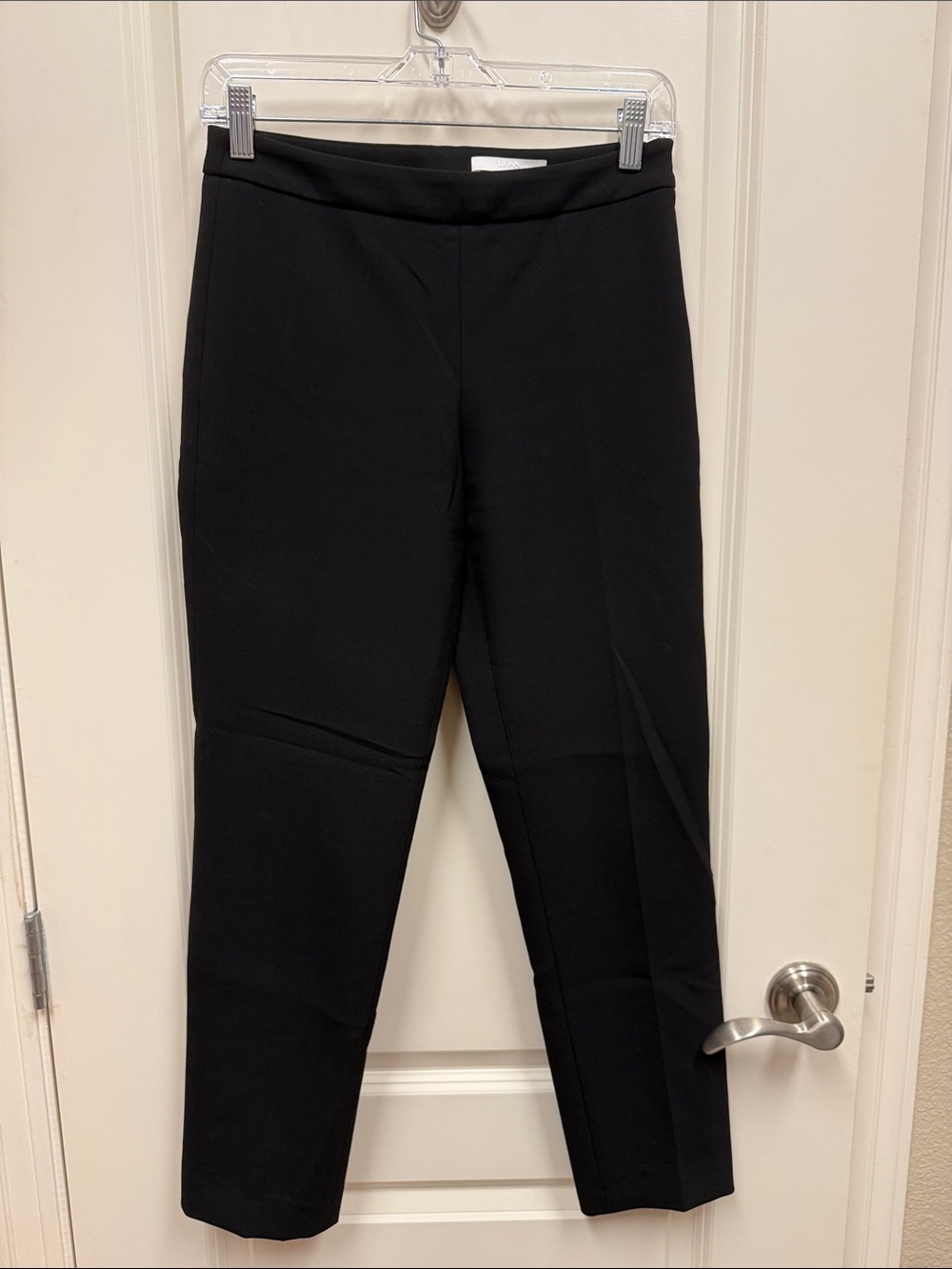Hugo Boss Black Ankle-Length Side-zip Tailored Pants